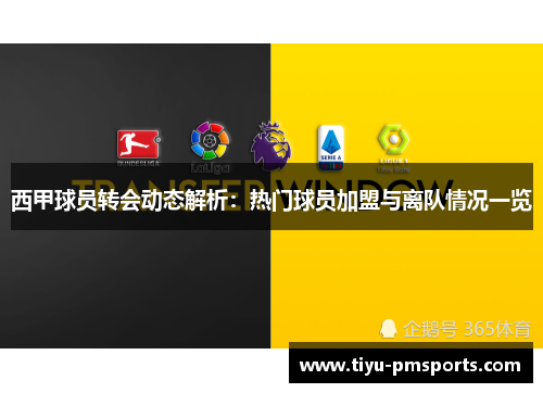 西甲球员转会动态解析：热门球员加盟与离队情况一览