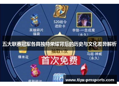 五大联赛冠军各具独特荣耀背后的历史与文化差异解析