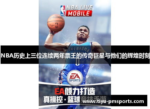 NBA历史上三位连续两年票王的传奇巨星与他们的辉煌时刻